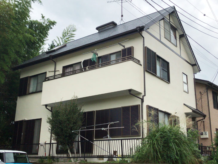   *東金市　K様　外壁・屋根　雨漏りリフォーム事例