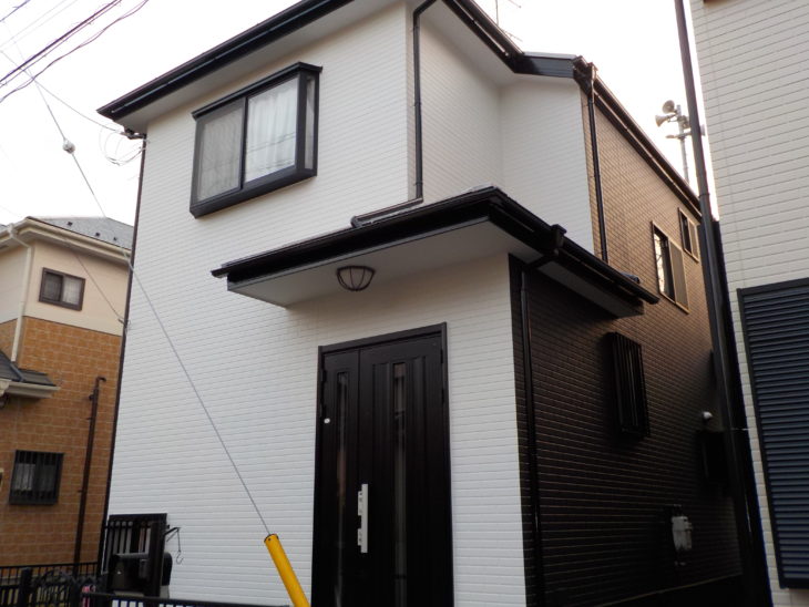   四街道市 O様 デザイナーズ塗装　施工事例