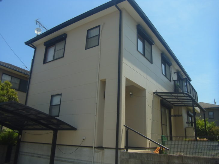   大網白里市　Ｋ様　外壁塗装、屋根塗装　施工事例