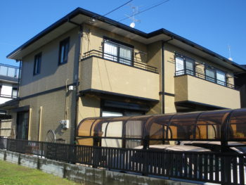 *茨城県　Ｎ様邸　外壁塗装　屋根塗装　リフォーム　施工事例