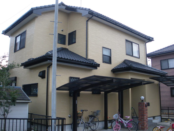   大網白里市　Ｈ様　外壁塗装　施工事例