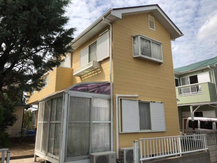   *東金市　Ｈ様邸　外壁・屋根塗装工事