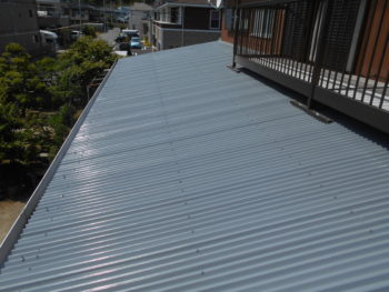 千葉県　東金市　F様　トタン　外壁　屋根塗装　施工事例