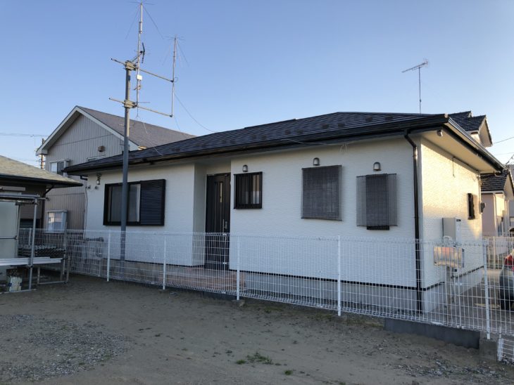   *東金市　N様邸　外装塗装　屋根重ね葺き 施工事例