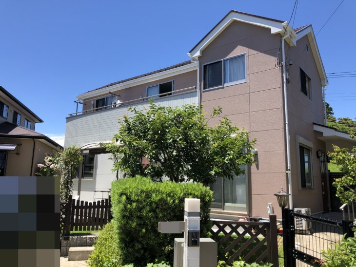   *東金市　N様邸　外壁塗装　屋根塗装　ベランダ防水　FRP防水　雨樋交換　施工事例