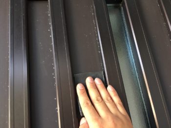 ☆東金市　玄関ドア塗装ピカピカの完成☆