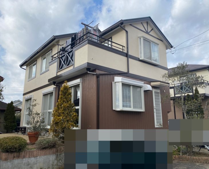   千葉市　M様邸　外壁塗装　屋根塗装　フッ素 ボンフロン　スーパー遮熱サーモ　施工事例