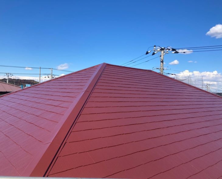   東金市 K様邸　【屋根塗装】は汚れが付きにくく、遮熱効果の高い塗料でリーズナブルに施工をお願いしたい。