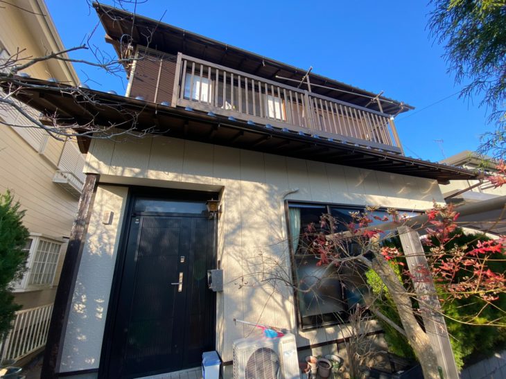   山武市　K様邸　急いではいないけれどそろそろ外壁塗装をしようと思って「こうちゃんペイント」にお願いしました。