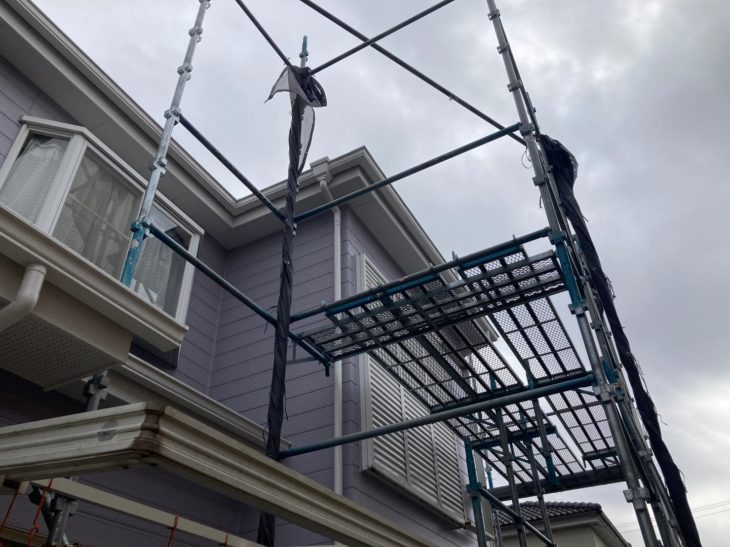   東金市田間　T様邸　サイディング外壁の塗装が剥がれていたのでこうちゃんペイントに見に来てもらいました。すぐに来てくれて助かりました。