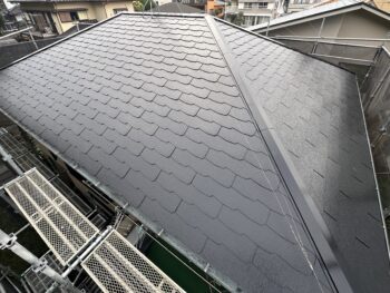 大網白里市大網 戸建て屋根塗装｜ファインパーフェクトベスト使用で美観と防水性を再生